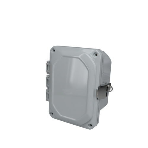 Panel-mount box - DPH-28706 - BUD INDUSTRIES - panel / for DIN rail / rectangular