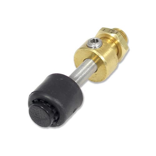 Hex socket screw - 8-TPI - Siskiyou - brass / miniature / with locking function