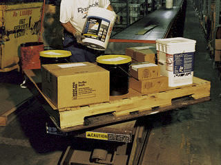 Manual turntable - 35 series - Autoquip - motor-driven / for heavy loads