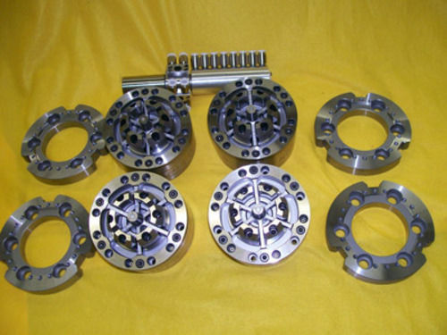 Diaphragm turning chuck - DPH-400W - NORTHFIELD PRECISION INSTRUMENT - automatic / 6-jaw / air-operated