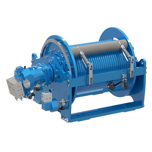 Hoisting winch BWE Brevini Power Transmission hydraulic / wire rope / custom