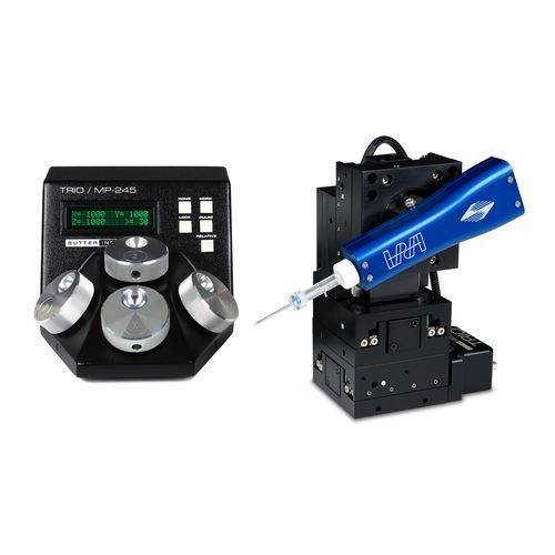 Motorized micromanipulator - TRIO&trade; - SUTTER INSTRUMENT - 3-axis