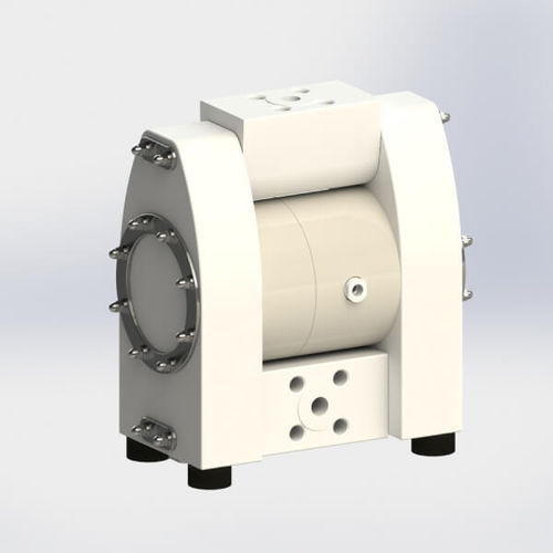 Double-diaphragm pump - AHD , AHS Series - ALMATEC Maschinenbau GmbH - acid / air-driven / self-priming