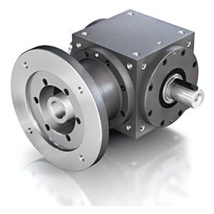 Bevel gearbox - P-Version series - Nidec Graessner GmbH & Co. KG - right angle / hollow-shaft / 200 - 500 Nm