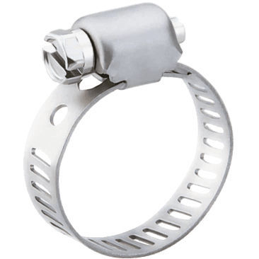 Stainless steel hose clamp - BREEZE MINI - NORMA GROUP - worm / perforated band / miniature