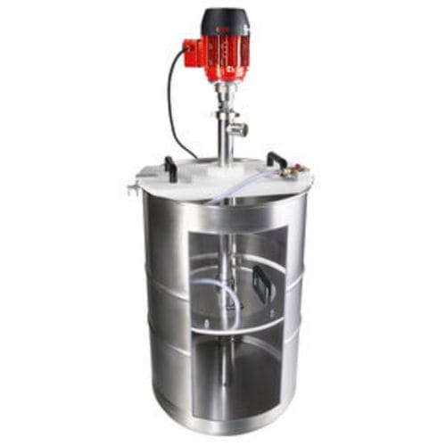 Highly viscous product emptying system - VISCOFLUX lite - FLUX-GERÄTE GMBH - drum / mobile