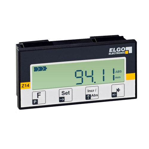 Position indicator - AZ14E - ELGO Electronic - power / LCD display / panel-mount