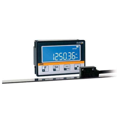 Position indicator - Z50 - ELGO Electronic - LCD display / panel-mount / USB