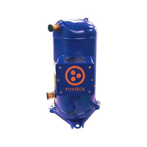 Hermetic refrigeration compressor - FONTECK INDUSTRIES - reciprocating / scroll / R134a