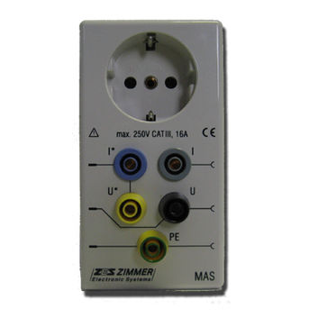 Test power adapter -  LMG-MAS - ZES ZIMMER Electronic Systems - safety / single-phase