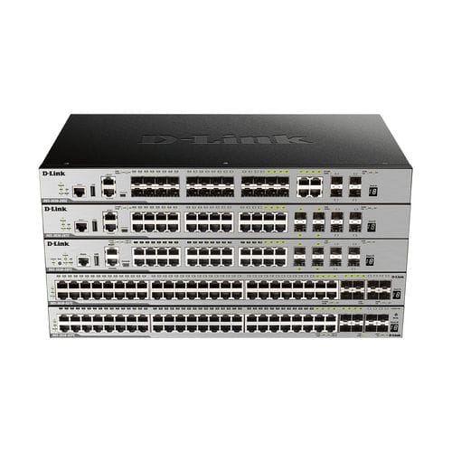 Managed ethernet switch - DGS-3630 series - D-Link® - 16 ports / 30 ports / gigabit Ethernet