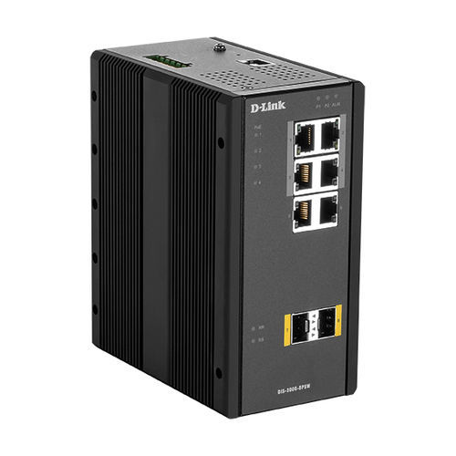Managed ethernet switch - DIS-300G-8PSW - D-Link® - 8 ports / layer 2 / gigabit Ethernet