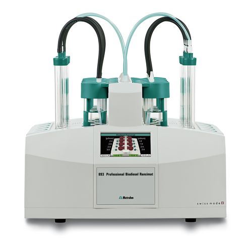 Oxidation stability measuring instrument - 893 Professional Biodiesel Rancimat - Metrohm