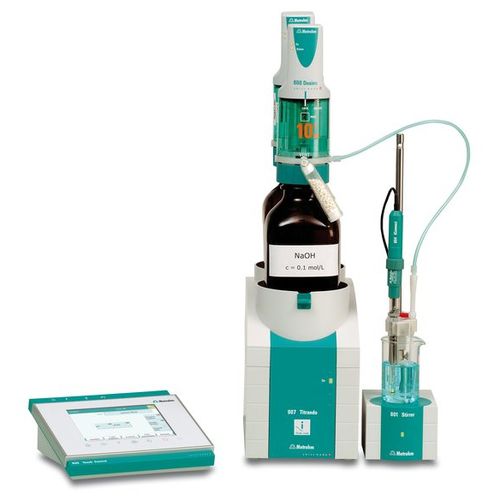 Potentiometer titrator - 907 Titrando - Metrohm