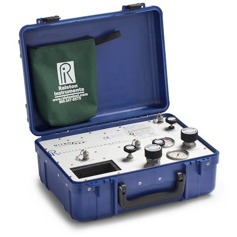 Pressure calibration system - Nitropak  - Ralston - for air analyzers / for pressure gauges / for nitrogen oxide analyzers (NOx)