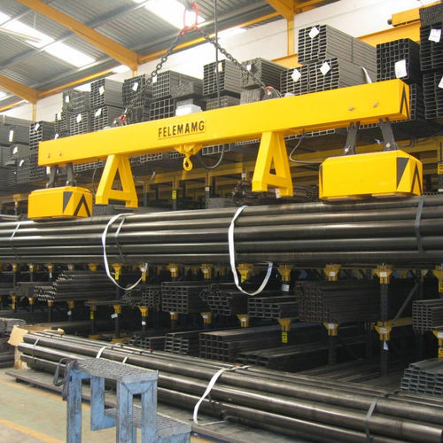Pipe electro lifting magnet - FELEMAMG - electrically switched / handling / battery