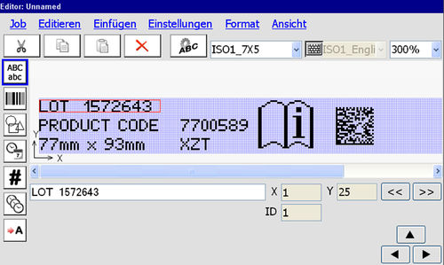 Control software - Leibinger - printing