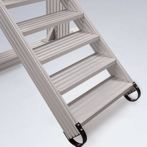 Straight staircase - Maschinenbau Kitz GmbH - aluminium