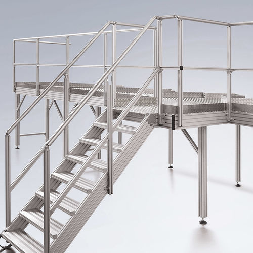 Aluminum profile railing - Maschinenbau Kitz GmbH