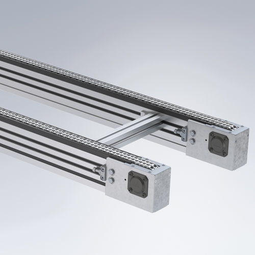 Chain conveyor - KTF-P 2010 - Maschinenbau Kitz GmbH - horizontal / transport / workpiece