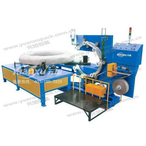 Horizontal stretch wrapper - YK-HW-WY Series - Yuanxu Packing(shanghai) Machinery Co., LTD - automatic / for copper coils / for aluminum coil