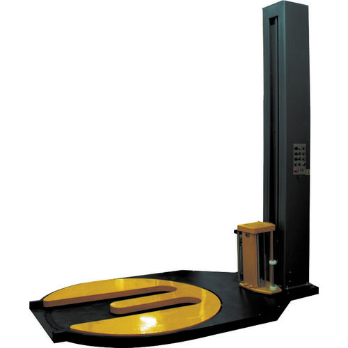 Turntable stretch wrapper - YK1650FM - Yuanxu Packing(shanghai) Machinery Co., LTD - automatic / with E-shaped platform