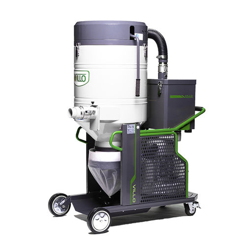 Industrial vacuum cleaner - VFG-E series - VILLO Tech - dry / three-phase / portable