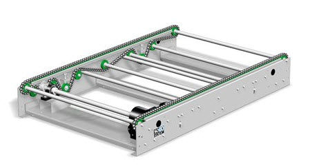 pallet roller conveyor