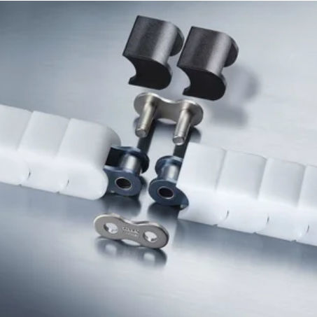 Stainless steel transfer chain - iwis antriebssysteme GmbH & Co. KG - attachment / wear-resistant / accumulation