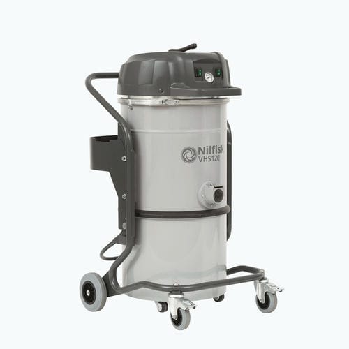 Industrial vacuum cleaner - VHS120 series - Nilfisk - dry / dust / single-phase