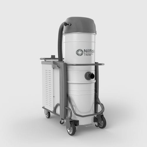 Industrial vacuum cleaner - T40WPLUS L100 LC ACD - Nilfisk - dry / combustible dust / three-phase