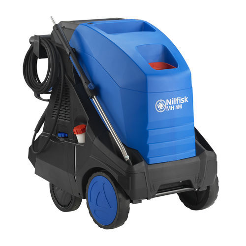 Hot water high-pressure cleaner - MH 4M series - Nilfisk - electric / mobile / brass
