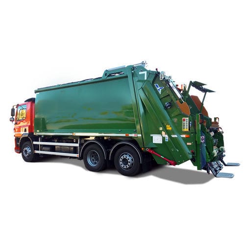 Hydraulic bin lifter - Olympus EuroTRADE - Dennis Eagle