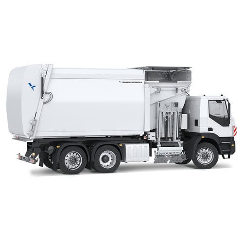 Side-loader waste collection vehicle - Speedline SCOPE - Dennis Eagle - diesel