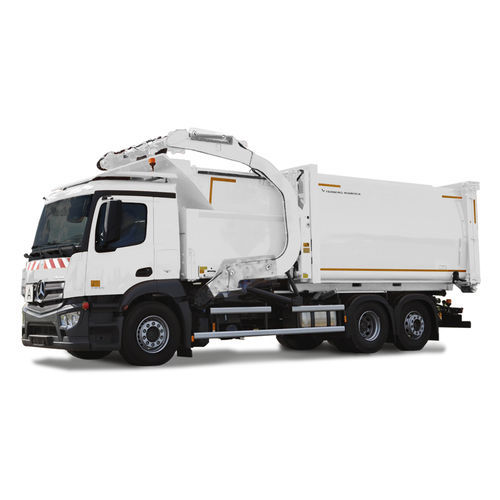 Front-loading waste collection vehicle - Megaline - Dennis Eagle - diesel
