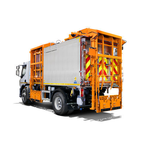 Top-loader waste collection vehicle - ABTL - Dennis Eagle - diesel / with dump bed