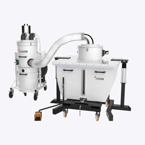 Industrial vacuum cleaner - iV CUSTOM - iVision Vacuum - chip / three-phase / pneumatic
