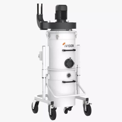 Industrial vacuum cleaner - iV2  - iVision Vacuum - chip / three-phase / pneumatic