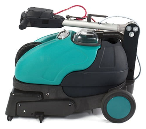 Walk-behind scrubber-dryer - Solaris - Truvox International - cable powered / compact