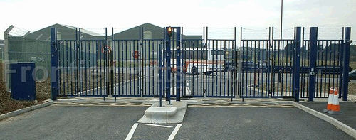 high security folding gate