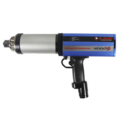 Electric torque wrench - E-RAD BLU-S series - RAD Torque Systems - pistol / with torque transducer / electronic