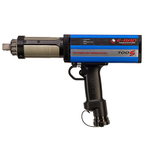 Electric torque wrench - E-RAD BLU-S series - RAD Torque Systems - pistol / with torque transducer / electronic