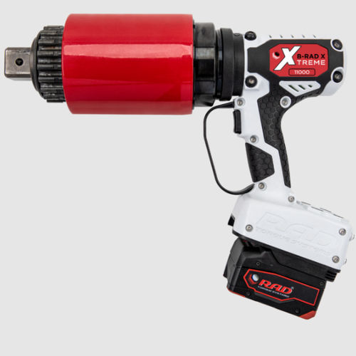 Cordless torque wrench - B-RAD X 7000-M-C - RAD Torque Systems - 1 1/2" / for heavy-duty applications / pistol