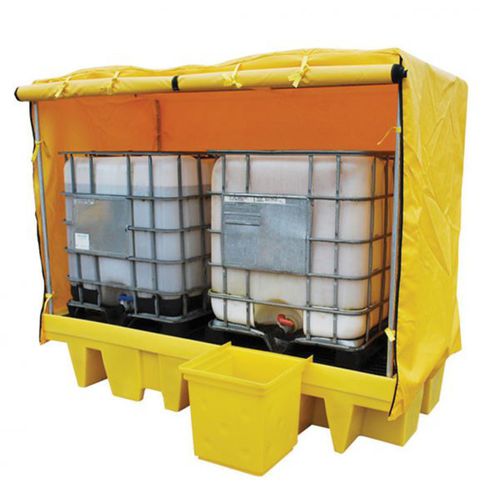 IBC container spill pallet - FL-205-207 - Fosse Liquitrol