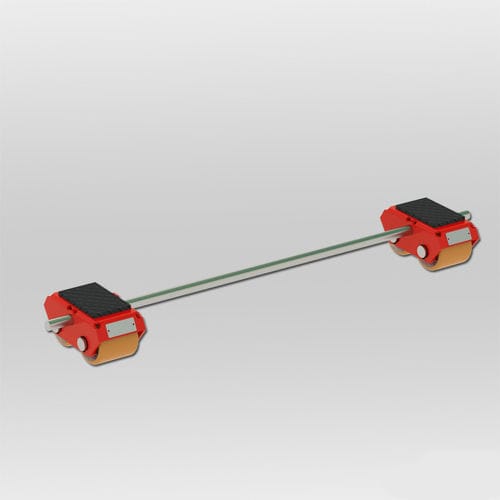 Transport moving skate - JFB 3 K - JUNG Hebe- und Transporttechnik GmbH - for heavy loads