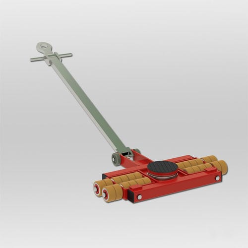 Heavy load moving skate - JL 10 K  - JUNG Hebe- und Transporttechnik GmbH - transport / manual