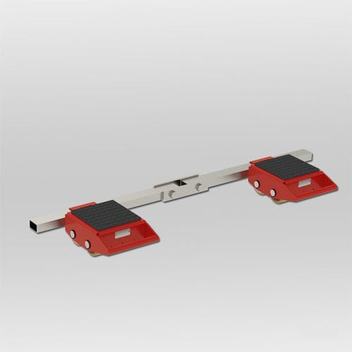 Transport moving skate - JFB 7 K  - JUNG Hebe- und Transporttechnik GmbH - for heavy loads