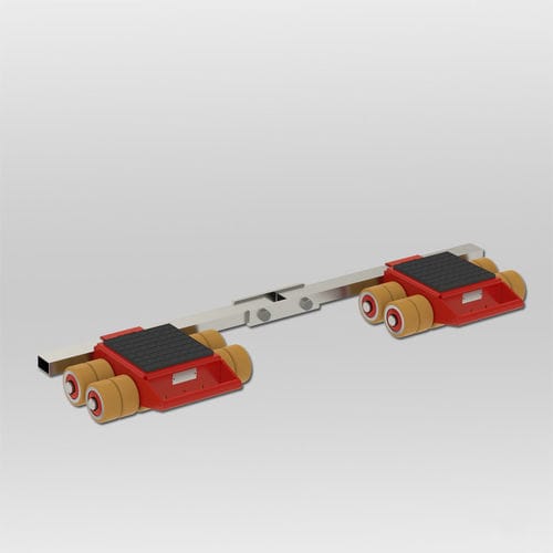 Heavy load moving skate - JFB 14 K  - JUNG Hebe- und Transporttechnik GmbH - transport / manual