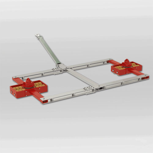 Heavy load moving skate - JTLB 30 G Twistlock - JUNG Hebe- und Transporttechnik GmbH - transport / manual / for container