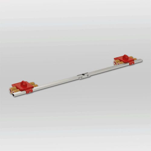 Transport moving skate - JFB 14 K Weld-on Cone - JUNG Hebe- und Transporttechnik GmbH - for heavy loads / for container